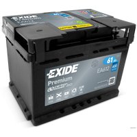 Автомобильный аккумулятор Exide Premium EA612 (61 А·ч)