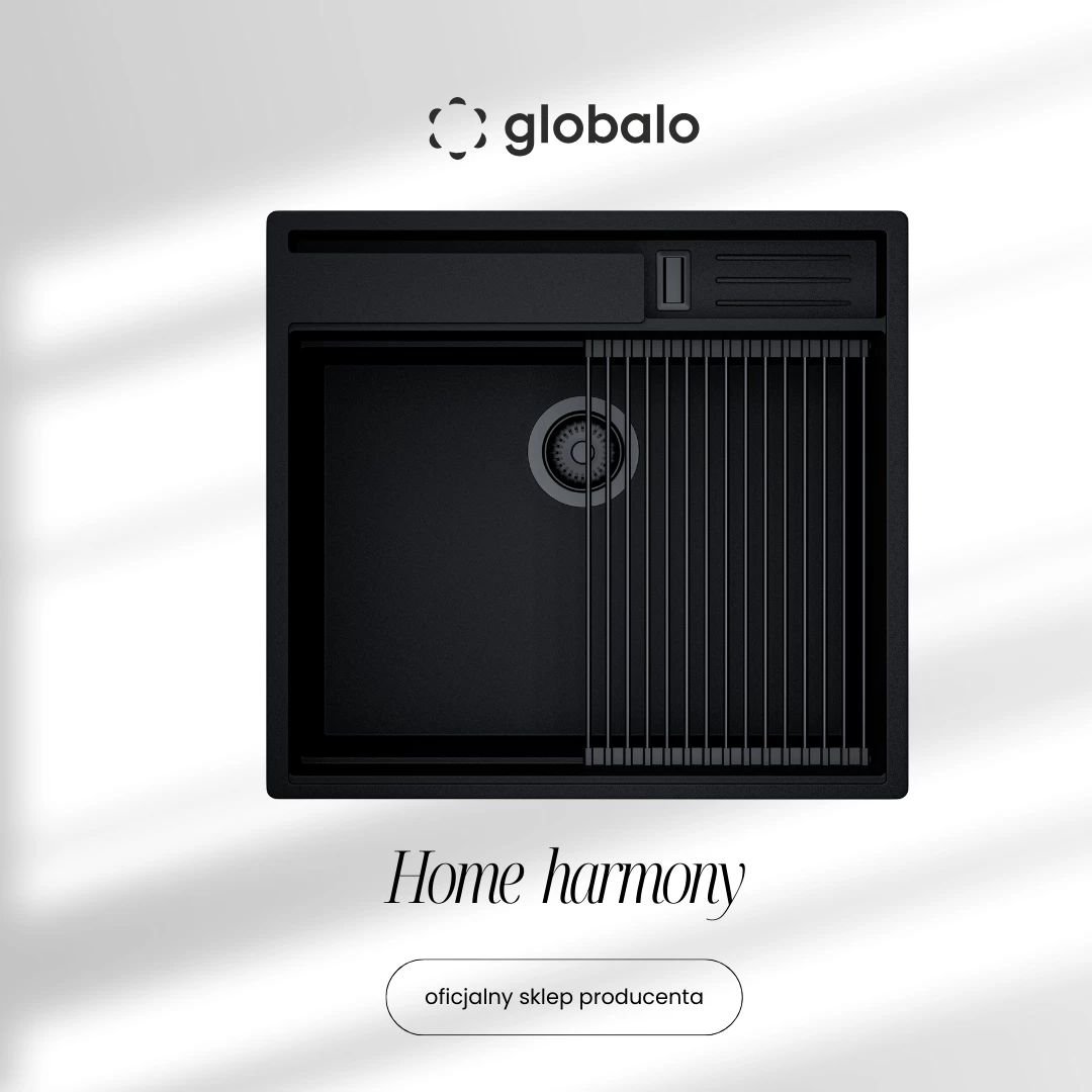 Кухонная мойка Globalo Silvano 60.1 Black/BL Mat
