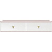 Туалетный столик без зеркала Shtabe Royal 5310 эко (зефир/р.золото)