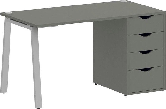 

Стол Riva Home Office VR.SP-3-138.4.A Silver (металлик)