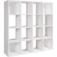 Стеллаж Мебель-класс Стеллаж Куб-3 (белый)