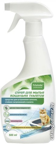 Средство для мытья кошачьих туалетов Pchelodar для мытья кошачьих туалетов (в спрее) 500 мл