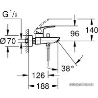 Смеситель Grohe Eurosmart 33302003