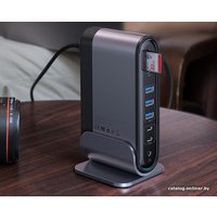 Док-станция Baseus Working Station Three-Screen Multifunctional Type-C CAHUB-DG0G