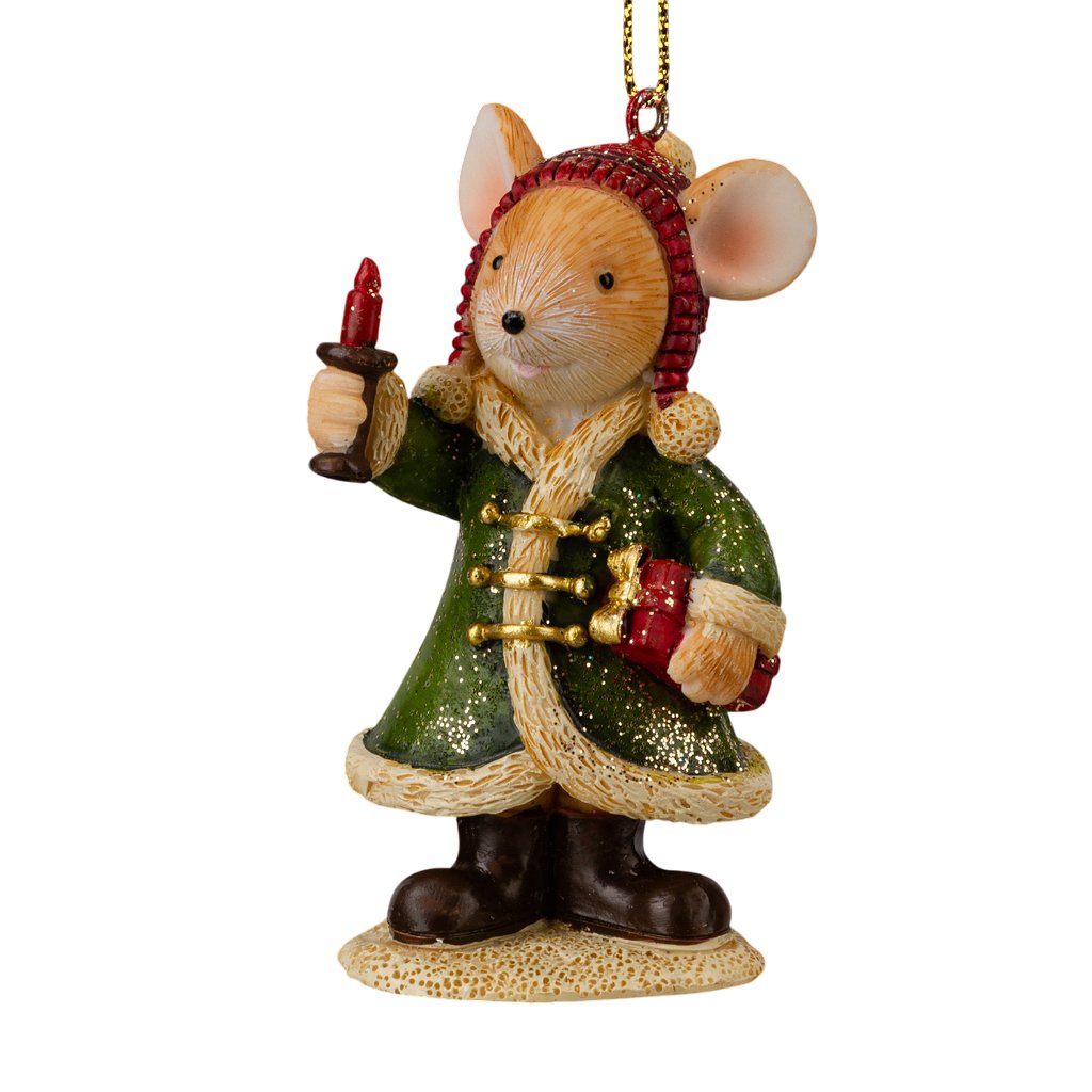 

Елочная игрушка Erich Krause Decor. Мышонок в шубе 64572
