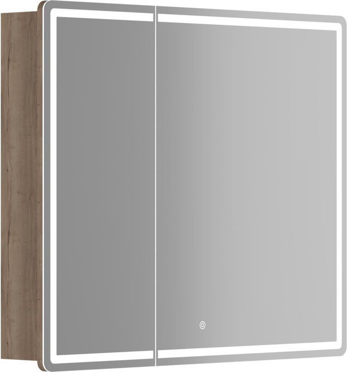 Sancos Шкаф с зеркалом Mirror MI90EG (с LED подсветкой)