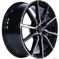 Литые диски NZ R-03 16x6.5" 5x105мм DIA 56.6мм ET 38мм BKF в Бресте