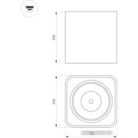 Точечный светильник Arlight Cubus 36048