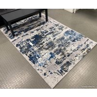 Ковер для жилой комнаты Radjab Carpet Палермо прямоугольник R514A 10648RK 1.4x2 (light grey/blue)