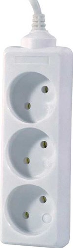 Удлинитель Electraline 62550 (1.5 м, белый)