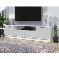 Тумба Интерлиния ТВ Концепт КТ-ТВ4-50 (серый/белый платинум)