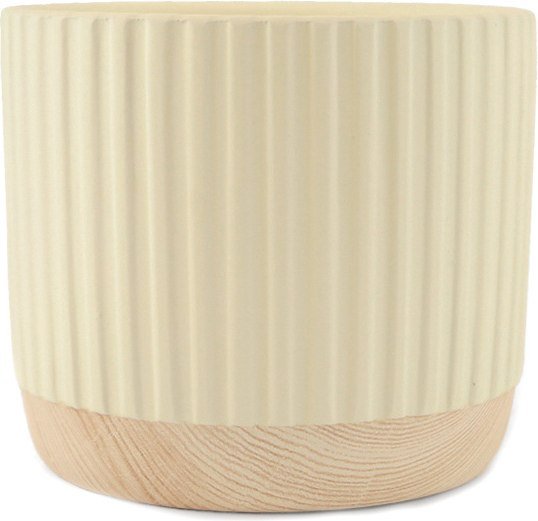 

Кашпо Mandarin Decor Фиренце P18C23103B-12milk (молочный)