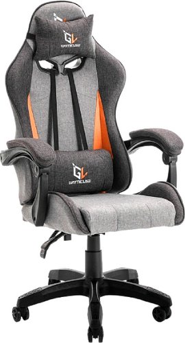 Игровое (геймерское) кресло GameLab Tetra Breeze (серый/оранжевый)
