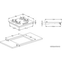 Варочная панель BEKO HSLG 64425 ST