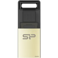 USB Flash Silicon-Power Mobile X10 Gold 8GB (SP008GBUF2X10V1C)