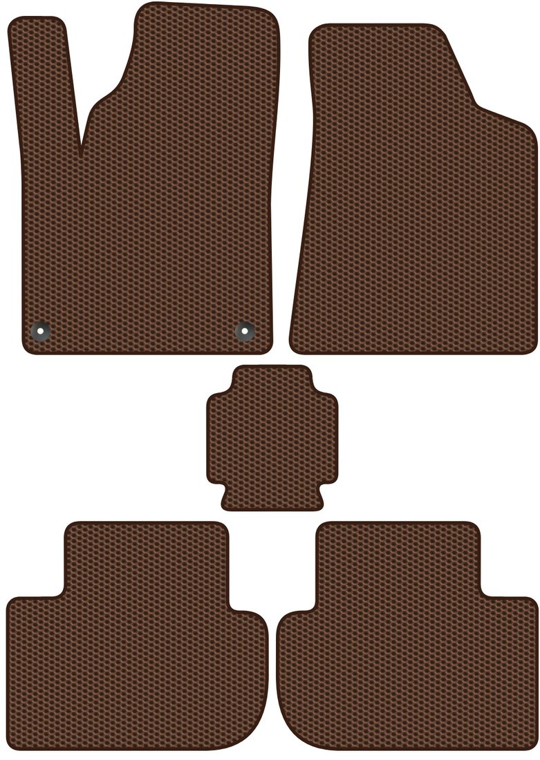 

Комплект ковриков для авто Alicosta FAW Bestune T77 I (suv) 2018 - Н.В. (коричневый, сота)