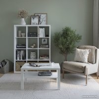 Журнальный столик Mebelain Enkel 82 (белый)