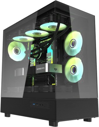 Корпус dark Flash DPX90 (черный)