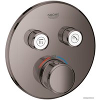 Смеситель без скрытого механизма Grohe Grohtherm SmartControl 29119A00 (темный графит)