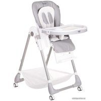 Высокий стульчик Martin Noir Tody Lux (mercury gray) 0+