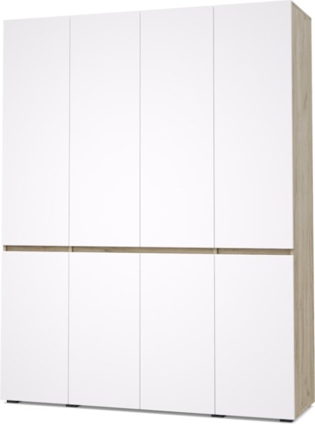 

Шкаф распашной Modern Тифани Т41 (серый дуб/белый)