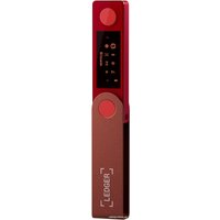 Аппаратный криптокошелек Ledger Nano X (рубиновый красный)