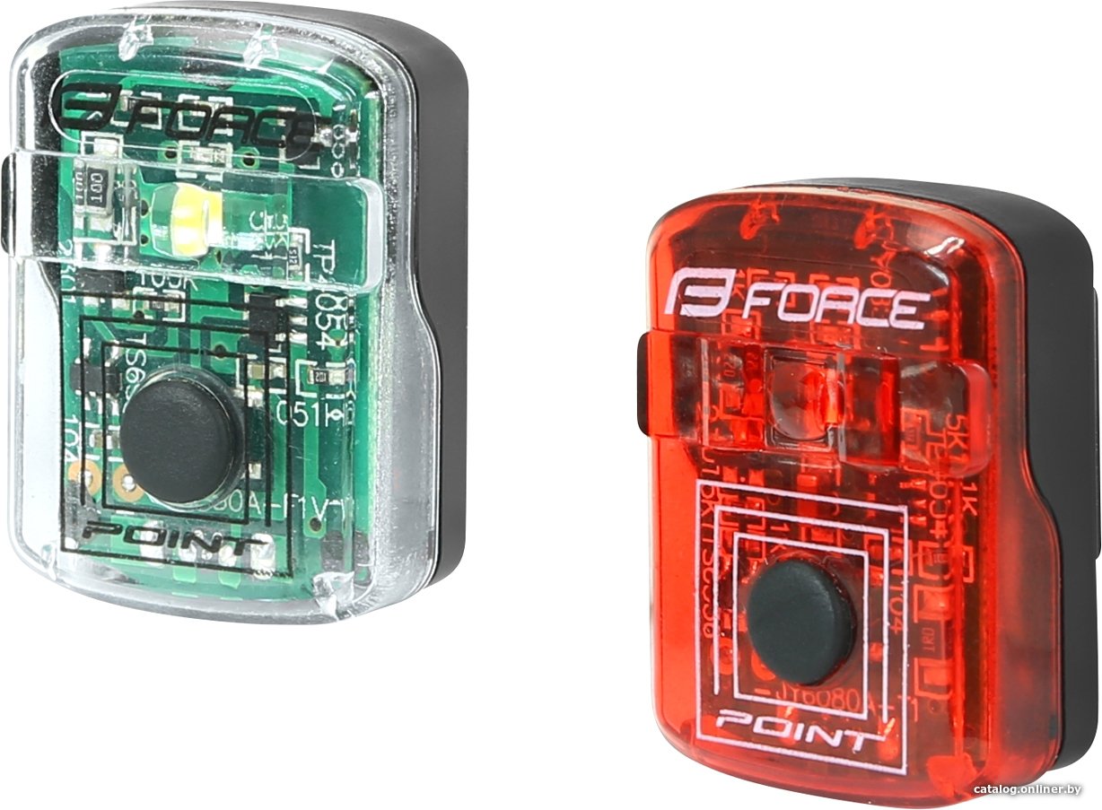 Велосипедный фонарь Force Point USB 45445