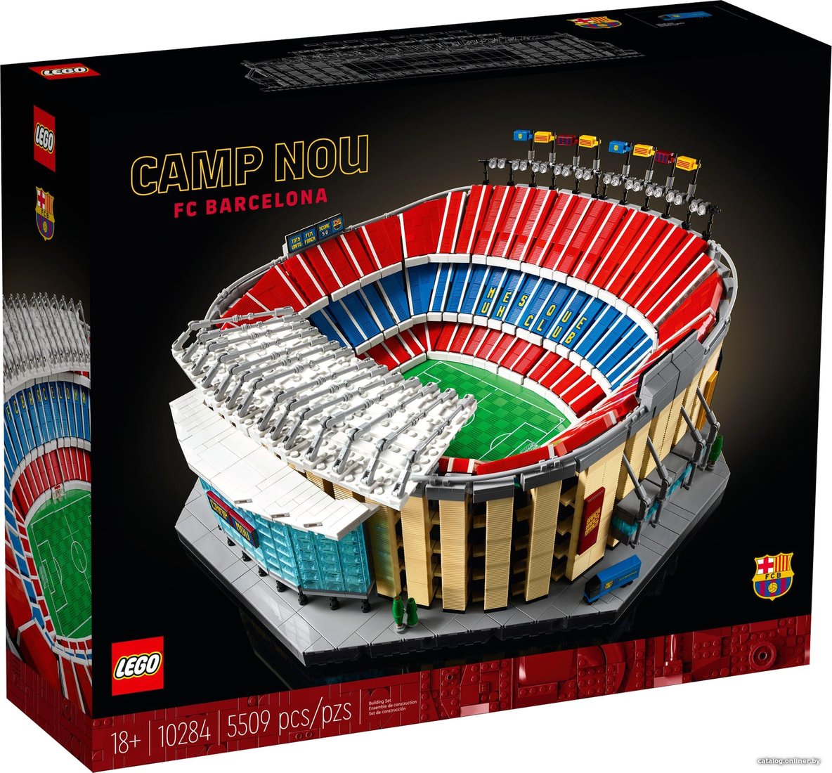 Конструктор LEGO Creator Expert 10284 Камп Ноу – ФК Барселона
