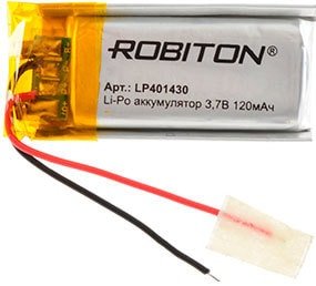 

Аккумулятор Robiton LP401430 120 mAh 1 шт