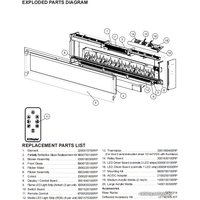 Электрокамин Dimplex Prism 74" BLF7451