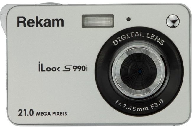 

Фотоаппарат Rekam iLook S990i (серебристый)