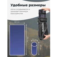 Спальный мешок Coyote Baring ZC-SB022 (синий c туристическим ковриком ZC-SIM001-1 5см)