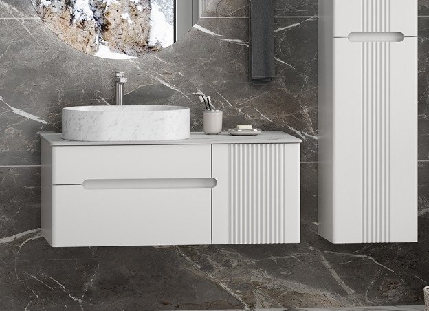 

Brevita Тумба под умывальник Pallisandro 100 PAL-50100-501П2Я