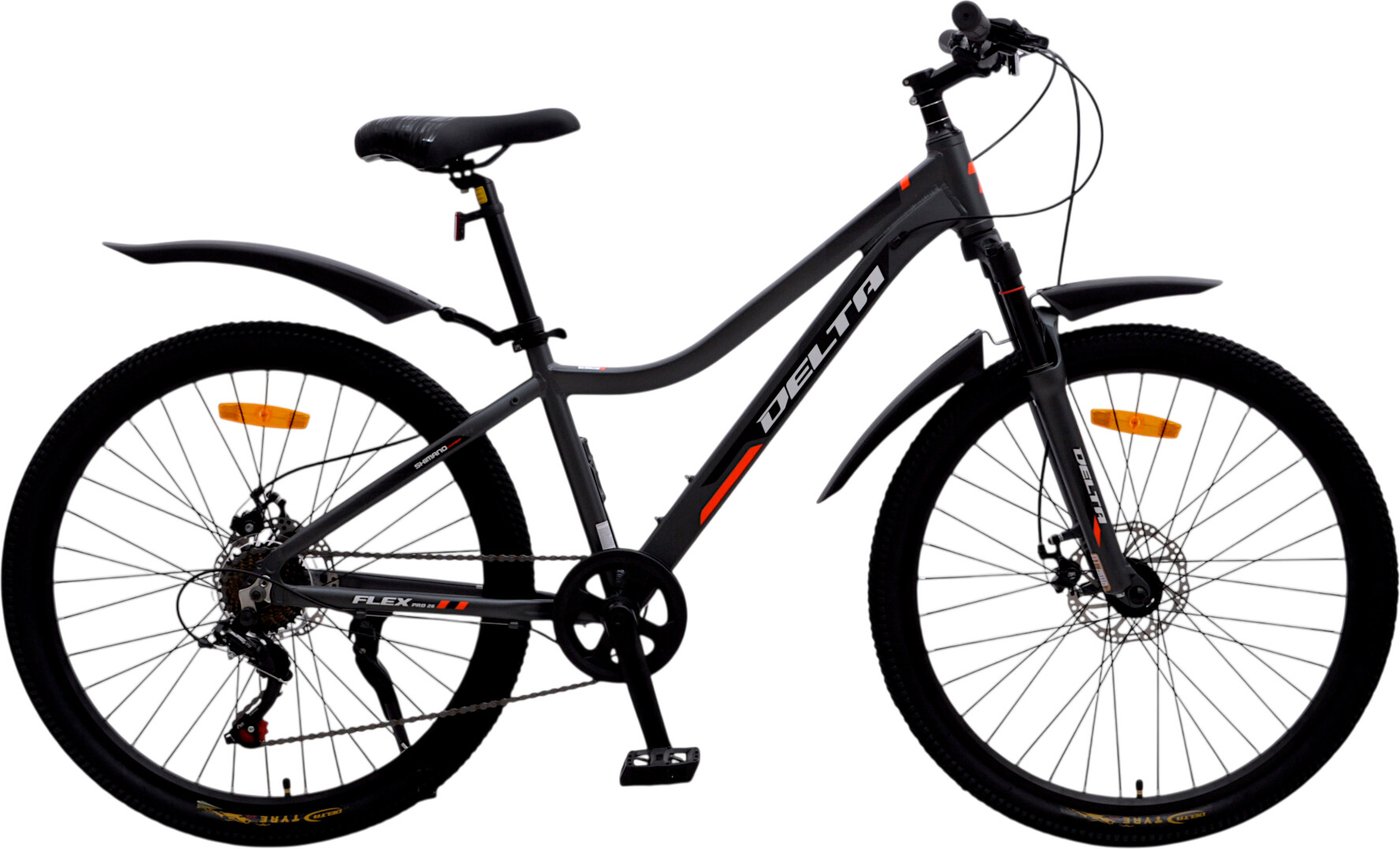 Велосипед Delta Flex Pro 26 р.14 FLEX PRO26.14.GR (серый)