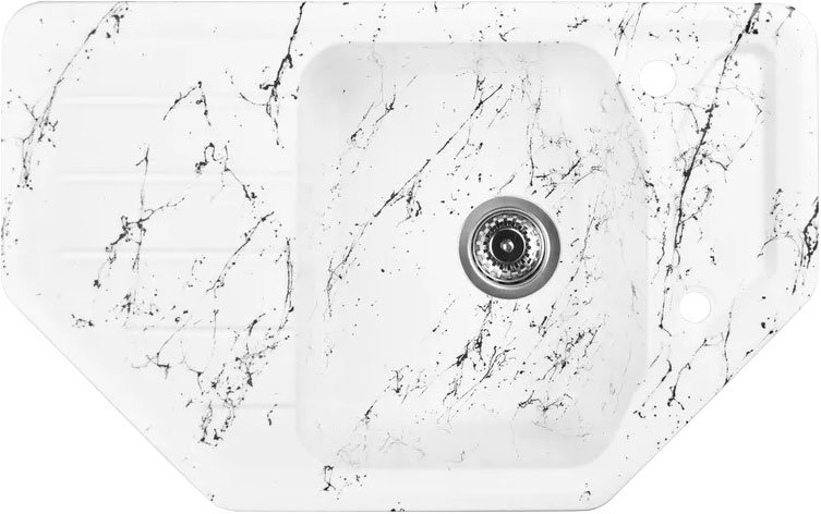 

Кухонная мойка Wisent WE08-12 (с сифоном GER013)