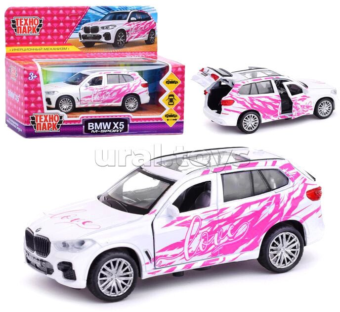

Легковой автомобиль Технопарк BMW X5 Для девочек X5-12GRL-WH