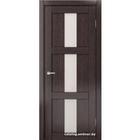 Межкомнатная дверь MDF-Techno Dominika 308 90x200 (дуб серый, лакобель кремовый)