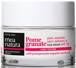 

Farcom Крем для лица Mea Natura Pomegranate против морщин с маслом граната SPF15 50 мл