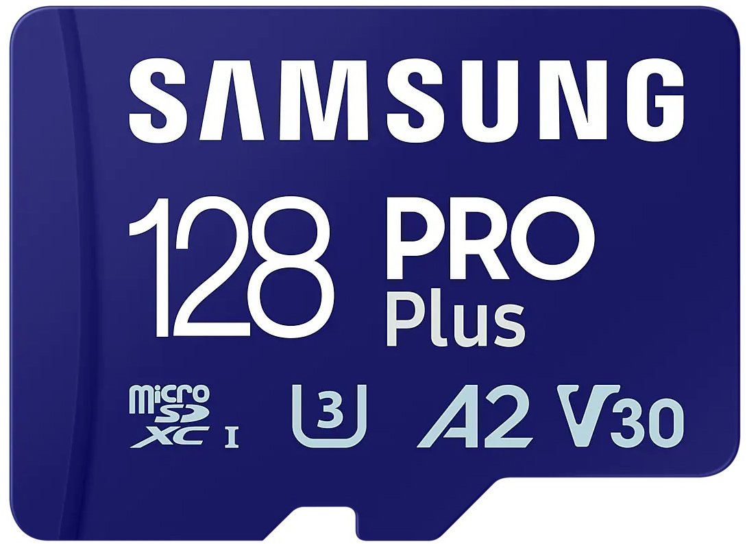 

Карта памяти Samsung PRO Plus microSDXC 128GB MB-MD128SA/EU (с адаптером)