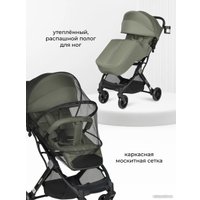 Коляска прогулочная «книга» Farfello Comfy Go Comfort CG-003 (оливковый)