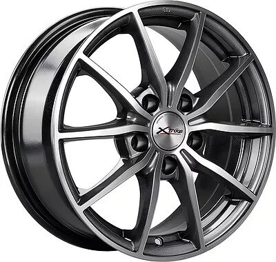 

Литые диски X'trike X-111M 15x6.5" 5x114.3мм DIA 54.1мм ET 38мм HSB/FP