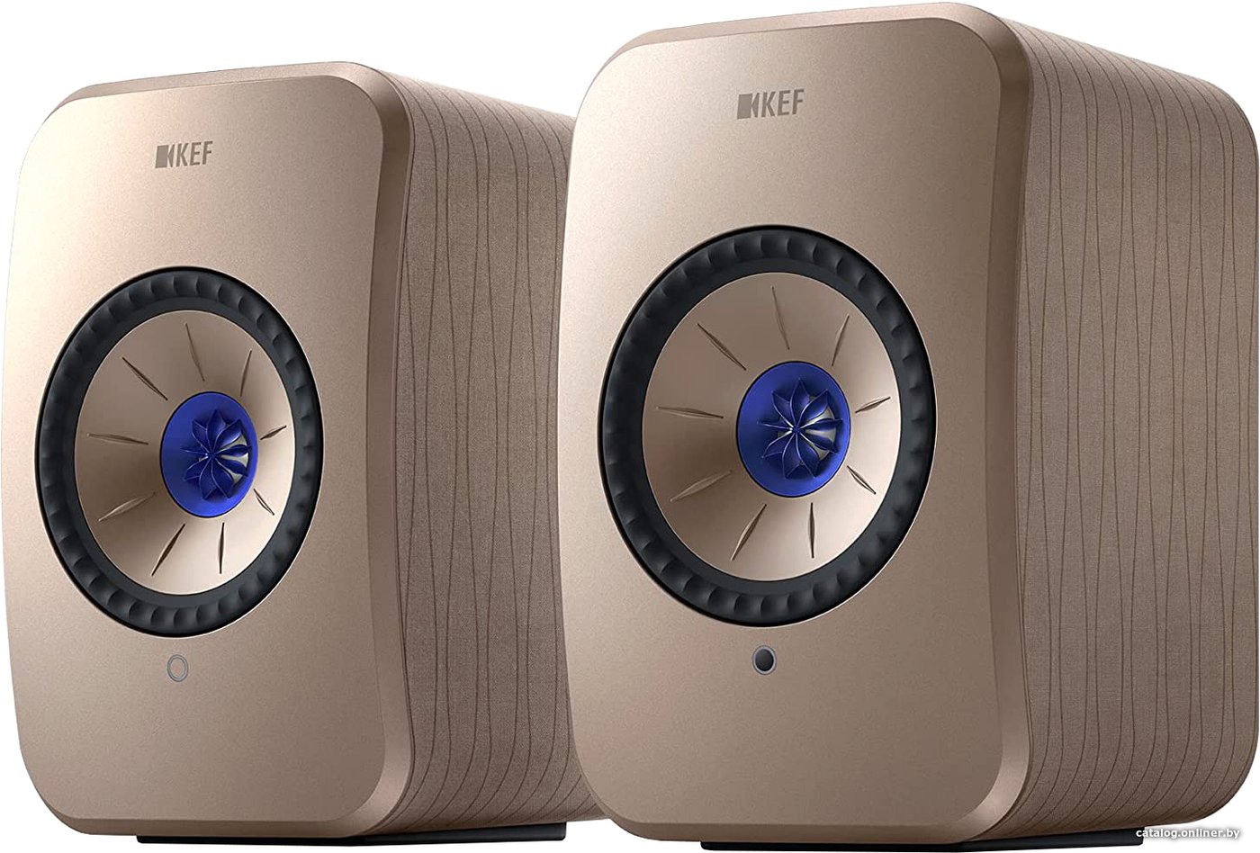 Полочная акустика KEF LSX II (бежево-золотистый)
