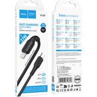 Кабель Hoco X120 USB Type-C - Lightning (1 м, черный)
