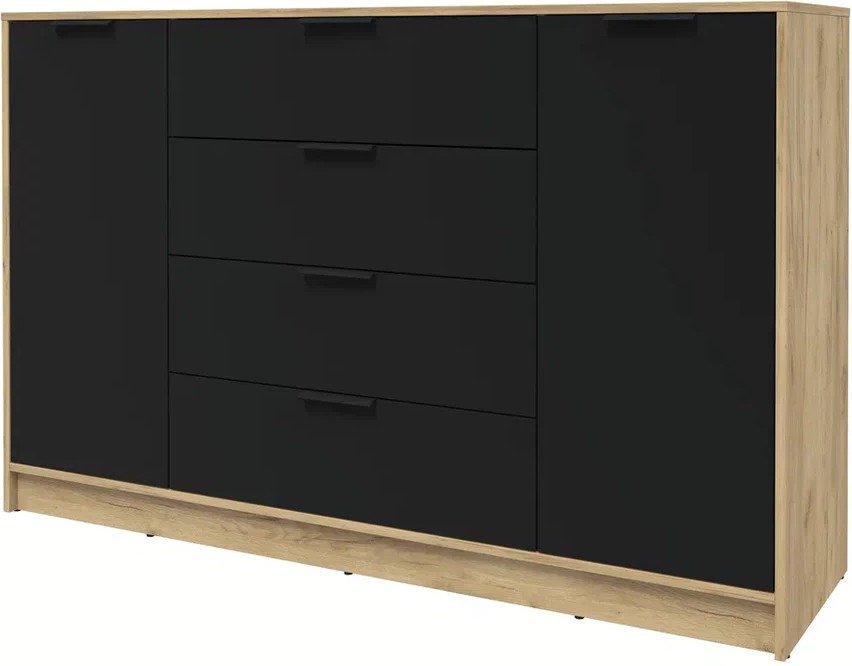 

Тумба Интерлиния Концепт КТ-Т160 (черный/дуб золотой)