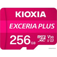 Карта памяти Kioxia Exceria Plus microSDXC LMPL1M256GG2 256GB (с адаптером)