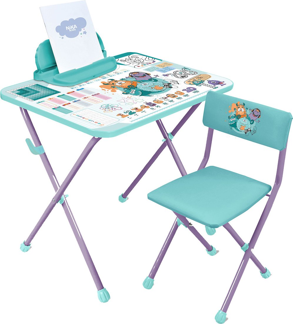 

Детский стол Nika Математика с монстриками КП2/ММ