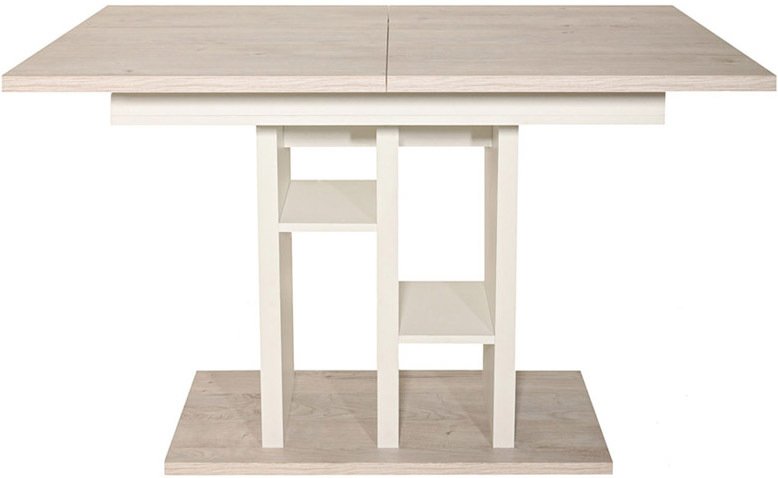 

Кухонный стол ЭлиГард Best 118-157x76x80 (дуб монтерей/белый)