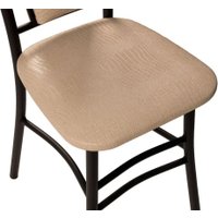 Стул ВВР Марсель (бежевый крокодил/черный, экокожа)