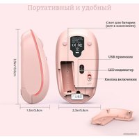 Мышь Ratel E370 (розовый) в Солигорске