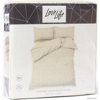 Евро комплект постельного белья Love Life Texture Евро 10323181 (зеленый)